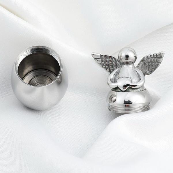 Pet Caskets Urns Angel Base Egg Shape Cremation Memorial Ashes Urn Keepsake Pendant