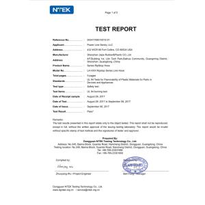 Shenzhen Jiajie Rubber & Plastic Co., Ltd. Certifications