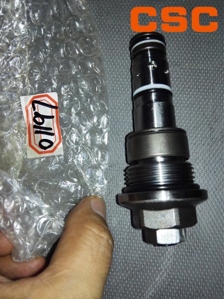 Válvula de excesso MSG-44P-21-13 do motor do balanço das peças sobresselentes da máquina escavadora de KYB