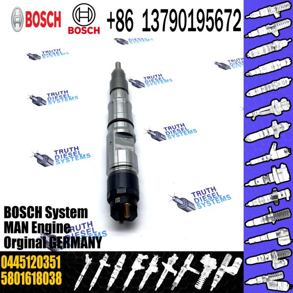 Common Rail Fuel Injector 0445120349 0445120350 0445120351 Diesel Engine Injector 5801618038 For Bosh
