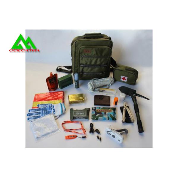 Medical First Aid Kit Supplies , Emergency Disaster Prevention Kit