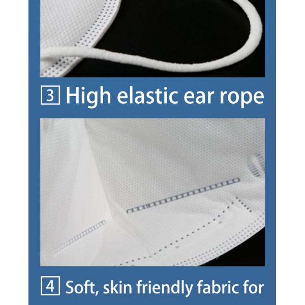 Non Woven N95 Face Mask Disposable Earloop Face Mask Environment Friendly