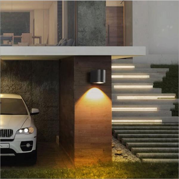 Classic Outdoor Waterproof LED Wall Light 5W COB for Outdoor Wall Lighting Stairway Lighting