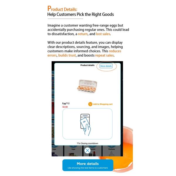 Android 11 Egg Dispenser Machine for Small-Scale Farm Producers 24/7 Convenience and Efficiency