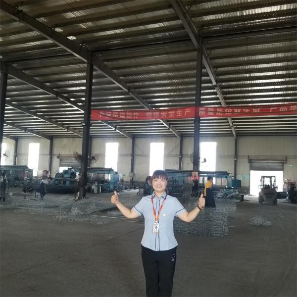 Riverbank Slope Protection Double Weave Anti Corrosion Flood Defense Gabion Mattress ASTM A975