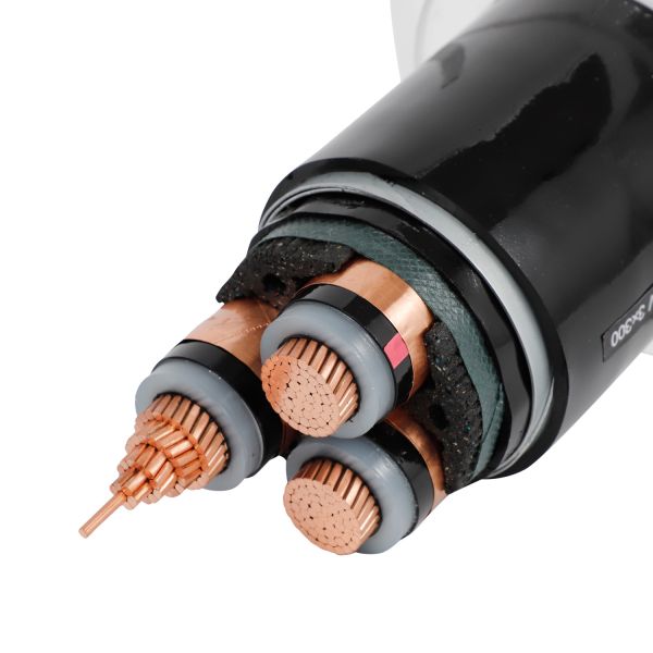 3-Core Copper Core XLPE Insulated Power Cable
