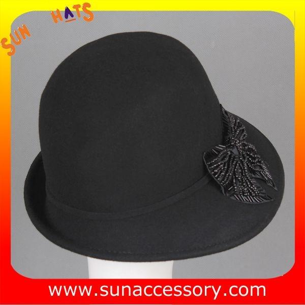4890836 Sun Accessory customized  winner  fashion 100% wool felt clothe  hats,women hats and caps wholesaling