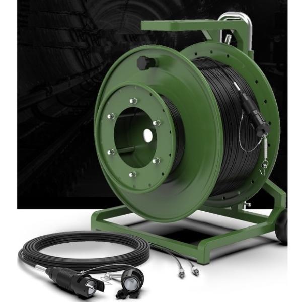 Пылезащитное военной надежности сборки кабеля оптического волокна ранга высокой изрезанное водоустойчивое