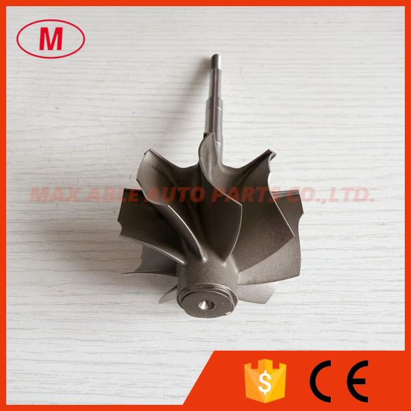 GT3076R GTX3076R GTX3067R 55/60mm 9 blades ball bearing turbo turbine wheel shaft / turbine shaft&wheel g30 casting