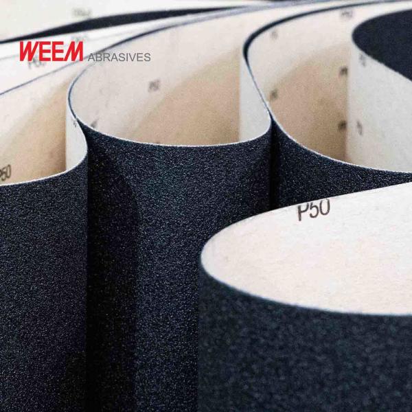 HEAVY-DUTY SILICON CARBIDE PAPER-CLOTH ABRASIVE FOR WOOD & PANEL SANDING BELTS
