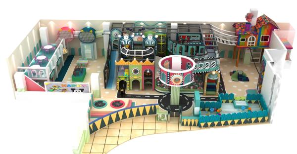 Château à l'intérieur Famille Fort à l'intérieur Amitiés Équipement de jeu commercial