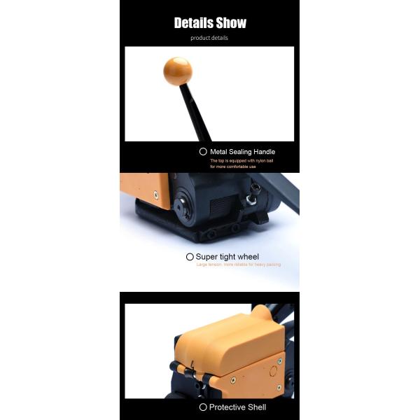 Стальной ремень без застежки Ручной баллер застежка свободный герметичный сталь застежка ручной инструмент упаковочная машина для стального ремня