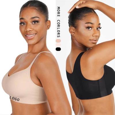 2023 HEXIN Custom Logo Padded Bra Seamless Push Up for Women's Beauty and Comfort