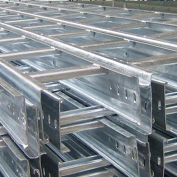 Customized Stainless Steel Ladder Type Cable Tray Hot Dip Galvanized Cable Trunking Raceway