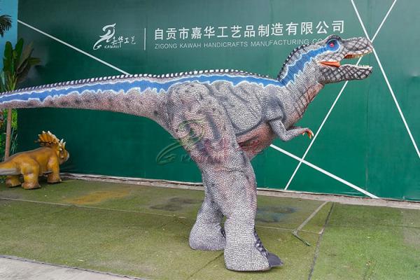 Handmade Life Size Realistic Dinosaur Costume With Water Repellent Skin