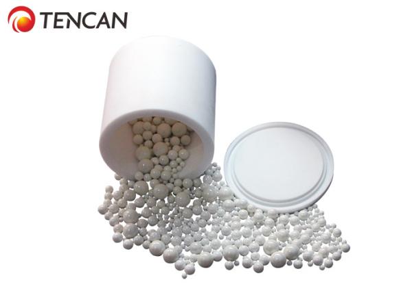 PTFE Planetary Grinder Jar , Mill Jar Corrosion / Strong Acid / Strong Alkali Resistance
