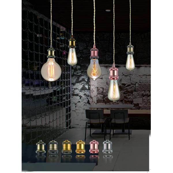 Шарик Скокет Эдисон коммерчески держателя привесной лампы Э27 прочный ретро