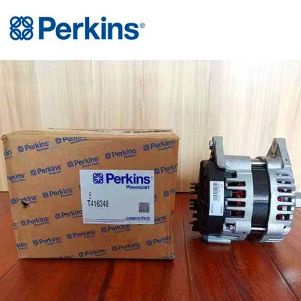 Iron Material Perkins Engine Genuine 24V 55A Alternator T416349