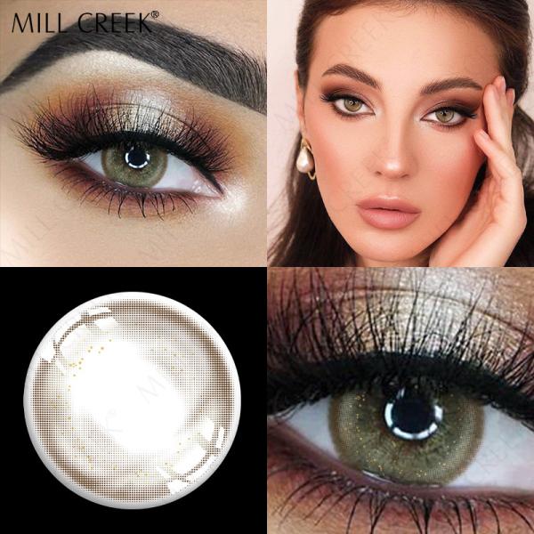 Партия OEM предписала покрашенную синь контактов 14.2mm зеленую Браун