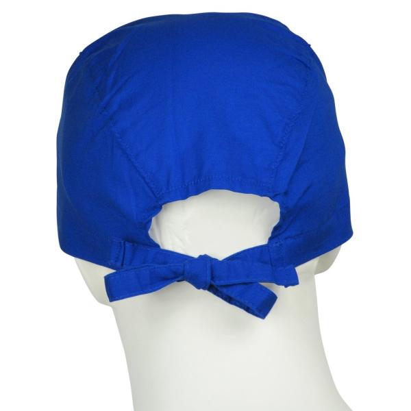 Hospital Disposable Scrub Caps , Cotton Polyester Doctors Surgical Hats
