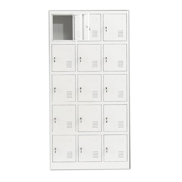 Segurança Lockable impermeável 15 cacifos do metal do fechamento do puxador da porta
