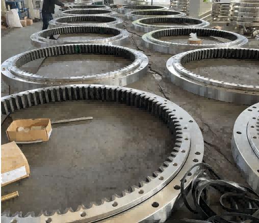 Corrosion Resistance Compact Crane Slew Ring Cross Roller Stainless Steel