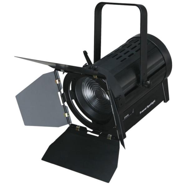 Black House 200w Theatre Stage Light , Led Video Spotlights Dmx512 5000lux