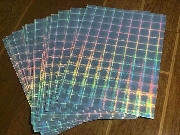 Inkjet Printable Waterproof Holographic Hologram Sticker Paper For Self Adhesive Industrial