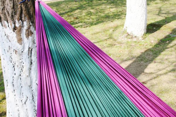 Virson Wholesale Outdoor Canvas Hammock with Polyester Cotton Canvas Material