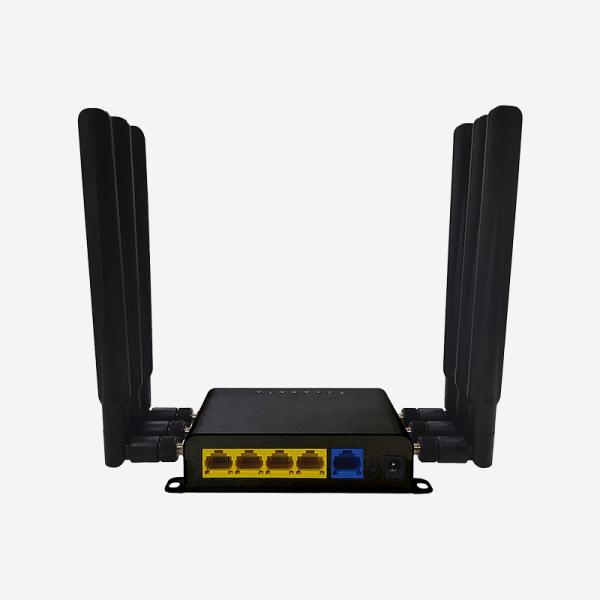 faixas duplas do router de 1200M Industrial Fastest Smart 4G com 5 portos RJ45 de 10/100M