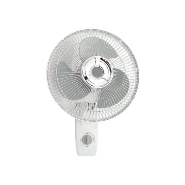 50Hz 60W 240V 12 Inch Remote Electric Wall Fan 3 Speed Control 66 * 16 Aluminum Motor