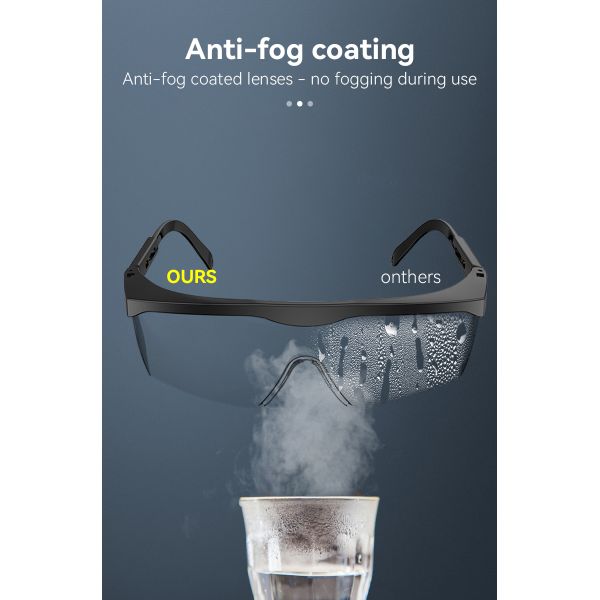 OEM ODM Industrial Safety Glasses Transparent Protective Safety Goggles Eye Protection Z87 Goggles