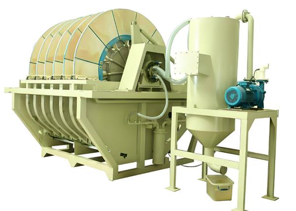 Mechanical Ceramic Vacuum Disc Filter Low Maintenance Vacuum Disk Filter