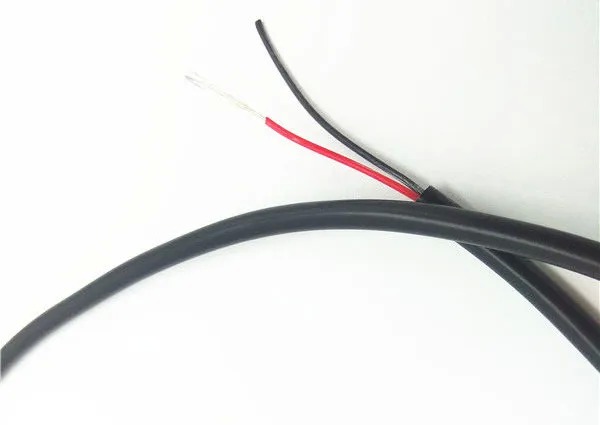UL2661 2C×20AWG Bare Copper Stranded Industrial Flexible Cable with PVC Insulation and 300V Rating
