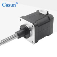 vis sans fin de moteur pas à pas de la NEMA 17 de 34mm 1.65Amp 500mN.M Casun Stepper Motor