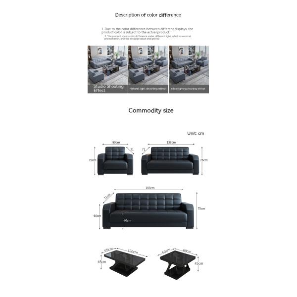 Современная офисная мебель на заказ кожаный диван китайский стиль современный 2 комплекта