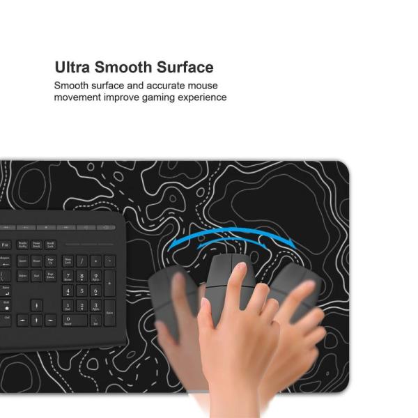 Custom Logo Printed Waterproof Mouse Pad for Laptop/Desktop Materail Natural Rubber fabric