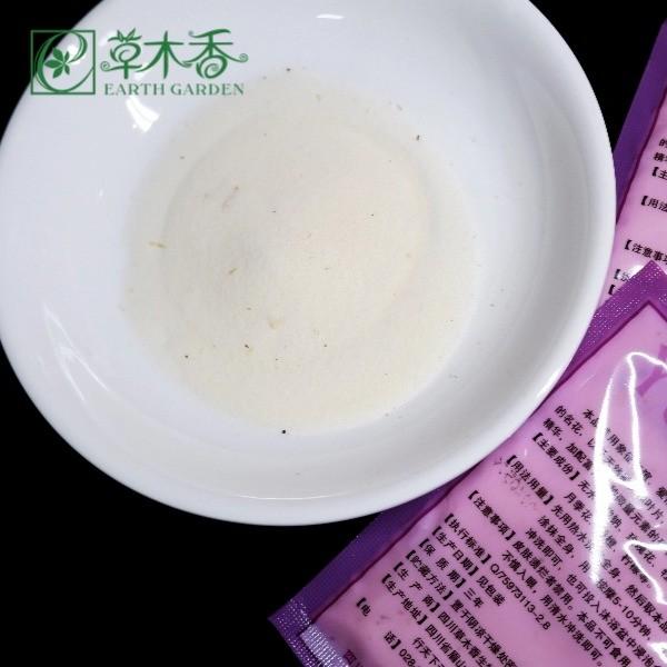Jasmine Milk Bath Soak Powder Calming Foot Bath Salt For Stress Relief Glowing Skin
