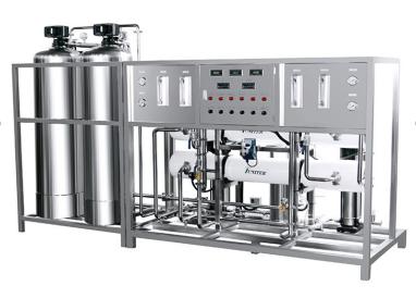 Máquina de tratamiento de agua RO para la industria alimentaria cosmética 1000LPH con EDI