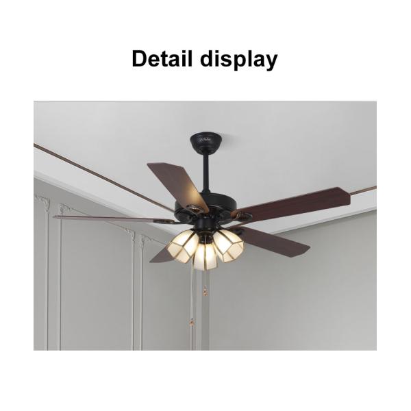 Ventilador de teto de alta velocidade com tensão de entrada de luz V 110-240V/50Hz-60Hz Material metálico