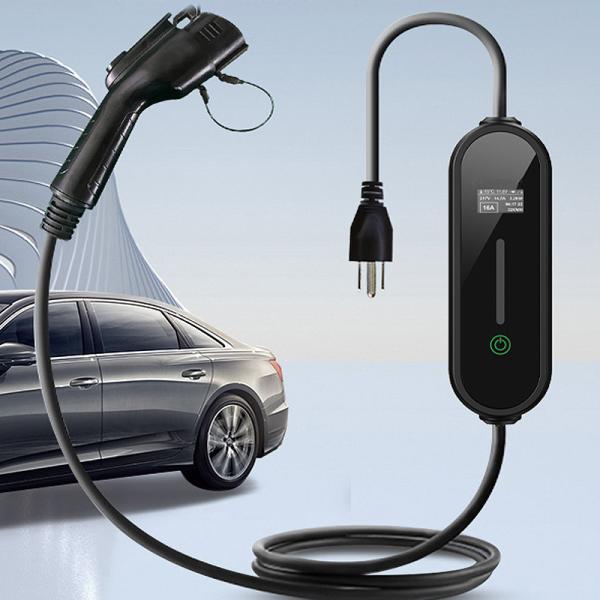 New Energy Vehicle Charger Electric Vehicle Charging Gun Household Portable Charging Grounding Treasure 220 V GB/T EV Car Charger