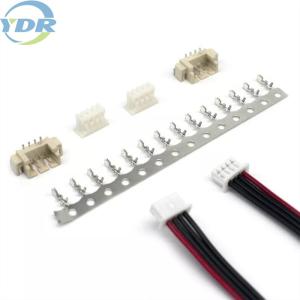 Harnais UL1007 24AWG 26AWG 1,0 de fil de lancement de JST SHR-05V-S 1,0 1,25 2,54 séries de NSH de 3,96 lancement 2 - 7