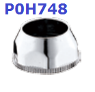 Plastic Adapter Covers ODM Toilet Hand Faucet Replacement Parts