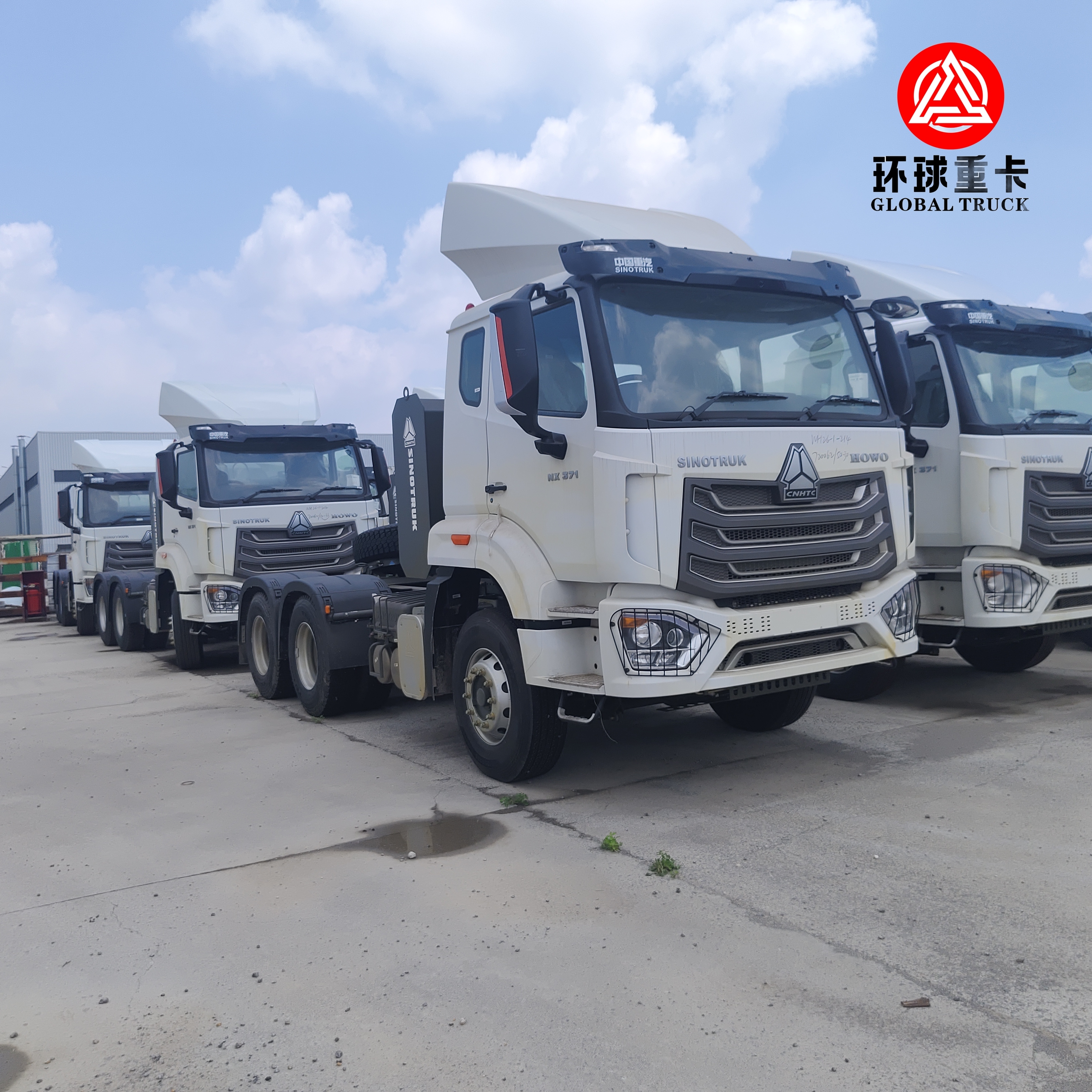 Sinotruk HOWO NX 430HP 6x4 Drive Configuration Heavy Duty Tractor Truck Prime Mover for International Logistics