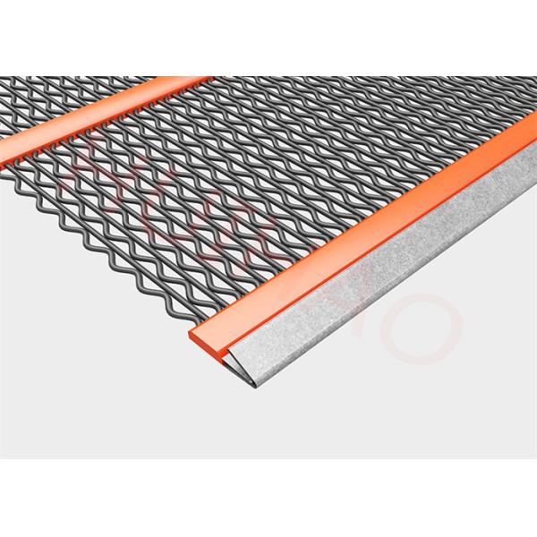 Replacement Wear Parts Self Cleaning Screen Mesh For Crushed Stone Applications