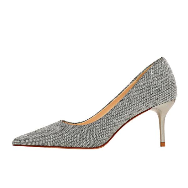 089990-2 Korean Professional OL Women'S Shoes, High-Heeled Shoes, Stiletto Heels, Shallow Mouth, Sexy Thin Belt Buckle W