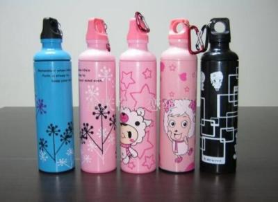 Mini Bottle Shaped Umbrella , Water Bottle Umbrella 5 Section Aluminum Frame