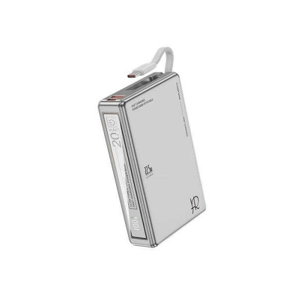 PD22.5W Wireless Power Bank 20000mAh Metal Portable Charger OEM / ODM Approved