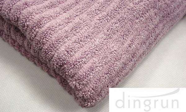 Dry Fast Cotton Face Cloths , Face Wash Cloths Blue / Pink / Green Color