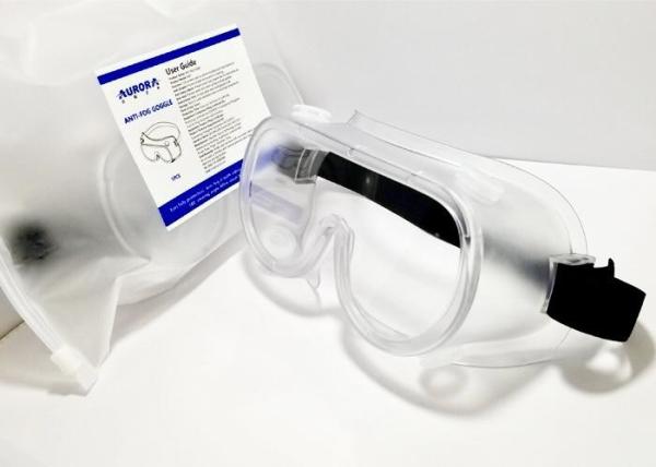 Risco 100% da anti névoa dos vidros de segurança química da proteção anti para o pessoal clínico